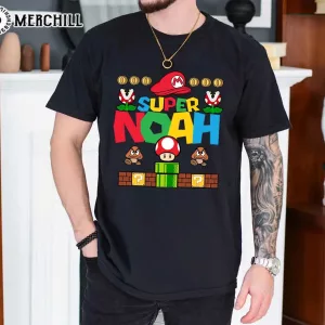 Custom Super Dad Graphic Tee Unique Gifts for Dad 4