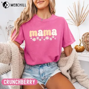 Daisies Mama Shirt Mothers Day Flowers