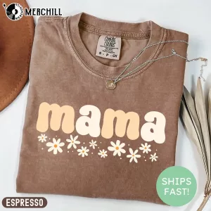 Daisies Mama Shirt Mothers Day Flowers