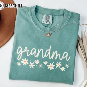 Daisy Grandma Shirt Mother’s Day Gifts for Grandma