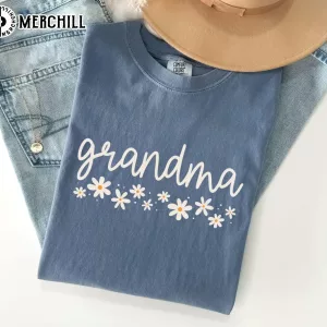 Daisy Grandma Shirt Mothers Day Gifts for Grandma 5