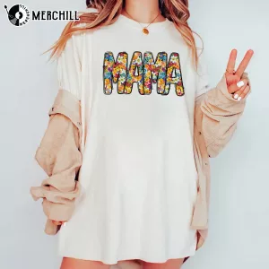 Floral Mama Shirt Mothers Day Garden Gifts 4