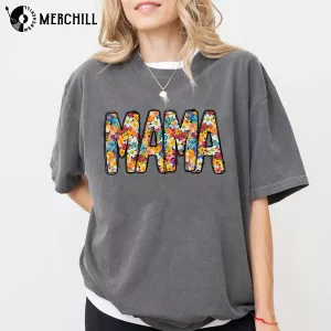 Floral Mama Shirt Mothers Day Garden Gifts 5