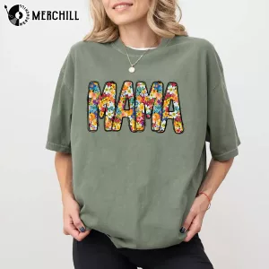 Floral Mama Shirt Mothers Day Garden Gifts 6