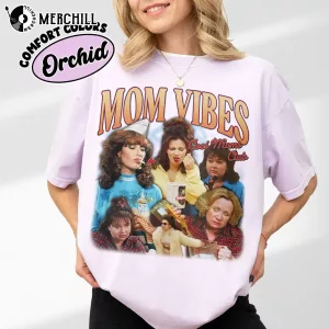 Funny 90s Mom Vibes Tee Gift for Mum 2