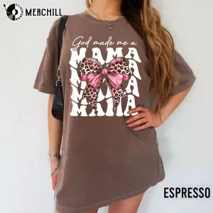 God Made Me a Mama Shirt Mothers Day Gifts for New Mom 2