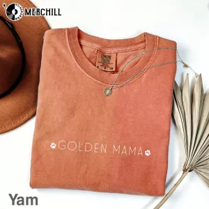 Golden Mama Shirt Mothers Day Gifts for Dog Mom 5