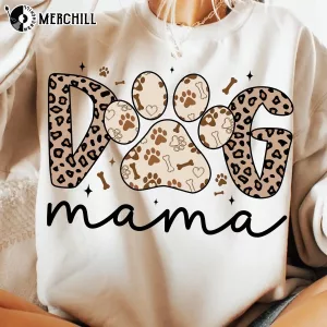 Leopard Dog Mama Shirt Unique Mothers Day Ideas 2025 5