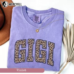 Leopard Gigi Shirt Mothers Day Gifts for Grandma 4