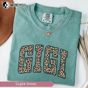 Leopard Gigi Shirt Mothers Day Gifts for Grandma 5