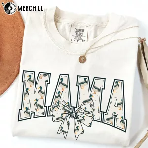 Mallard Duck Mama Shirt Hunting Season Mom Life Tee 3