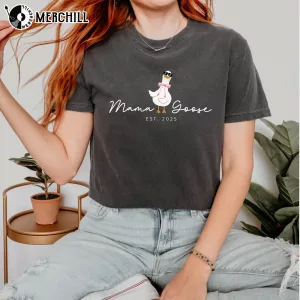 Mama Goose with Bow Shirt Mothers Day Gifts for Grandma 3