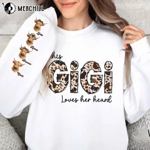 Mama Loves Her Herd Sweatshirt Personalized Mothers Day Gifts 2