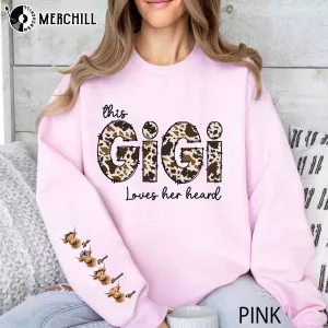 Mama Loves Her Herd Sweatshirt Personalized Mothers Day Gifts