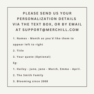 Merchill HT JN PO 230407 001 Family Garden custom