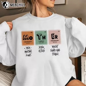 Mother Periodic Table Graphic Tee Gift Ideas for New Mom 2