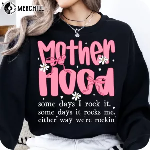 Motherhood Coquette Bow Checker Tee Gift for Mum 4