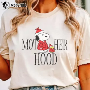 Motherhood Snoopy Shirt Fun Mothers Day Ideas Gift