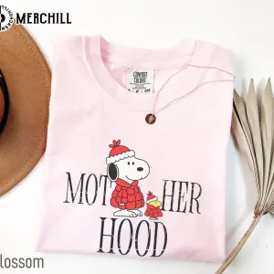 Motherhood Snoopy Shirt Fun Mothers Day Ideas Gift 4