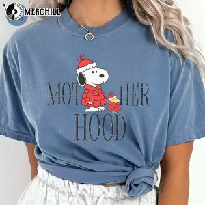 Motherhood Snoopy Shirt Fun Mothers Day Ideas Gift 5