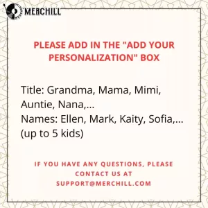 Personalized Floral Granny Graphic Tee Gifts for Mum from Son 6