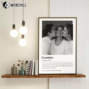 Personalized Grandma Definition Poster Custom Gift for Grandma 3