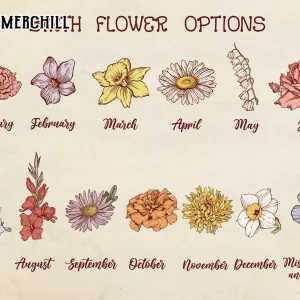 Personalized Grandma Garden Poster Gift Good Mothers Day Presents 7