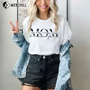 Personalized MOM Monogram Shirt Gift Ideas for Your Mom 4