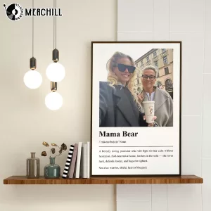 Personalized Mama Bear Definition Poster Mothers Day Gift 3