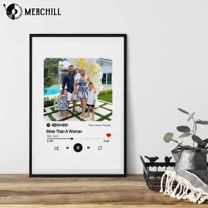 Personalized Song Plaque for Mom Custom Memory Gift