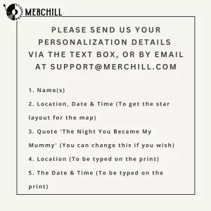 Personalized Star Map Poster Gift for Mom Birth Constellation Art 7 1