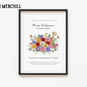 Personalized Teacher Flower Garden Gift Mothers Day Gifts for Teachers