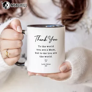 Personalized Thank You Mug Best Heartfelt Gift for Mom 6