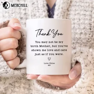 Personalized Thank You Mug Best Heartfelt Gift for Mom 8