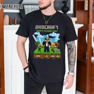 Personalized Trending DadCraft Shirt Gift Ideas for Dad