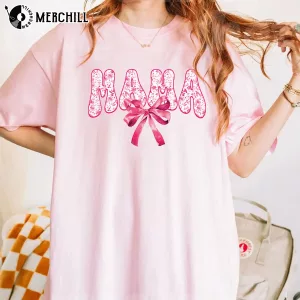 Pink Toile Mama Shirt Mothers Day Garden Gifts 2