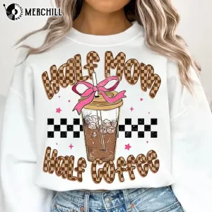Retro Checkered Mama Half Mom Half Coffee Tee Gift Ideas for Your Mom 2