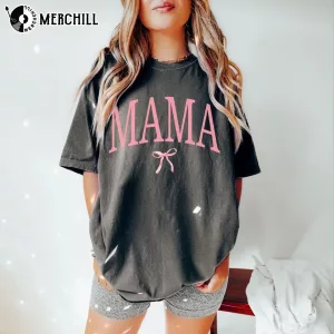 Retro Coquette Mama Graphic Tee Holiday Gifts for Mom 4
