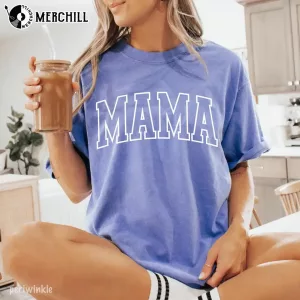 Retro Mama Graphic Tee Gift for Mum