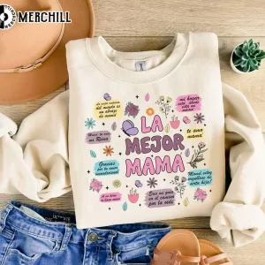 Retro Spanish Mothers Day Graphic Tee Cool Mothers Day Gifts