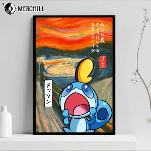 Sobble The Scream Vintage Pokemon Poster Birthday Gift for Fans Wall Art 2