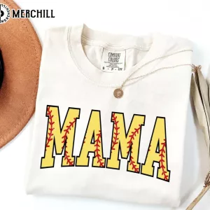 Softball Mama Shirt Mothers Day Delivery Gifts