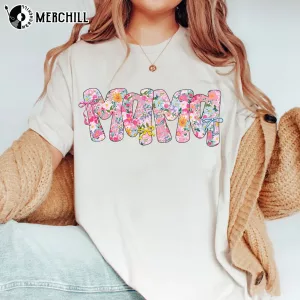 Spring Floral MaMa Shirt Mothers Day Delivery Gifts 4