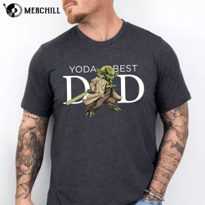 Star Wars Yoda Lightsaber Best Dad Fathers Day Shirt 6