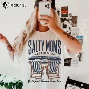 The Salty Beach Club Shirt Fun Mothers Day Ideas Gift 3