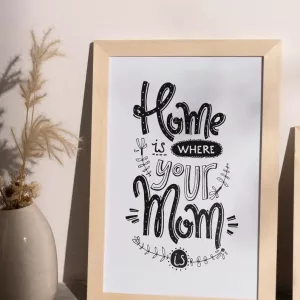 Unique Mum Gift Idea Playful Quote Poster Good Mother Gifts 2