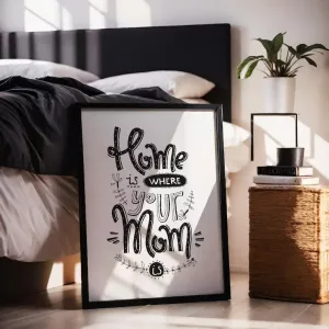 Unique Mum Gift Idea Playful Quote Poster Good Mother Gifts 3