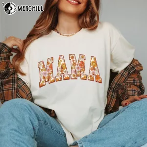 Vintage Floral Mama Shirt Mothers Day Flowers