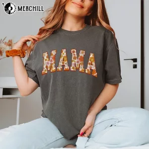 Vintage Floral Mama Shirt Mothers Day Flowers 5