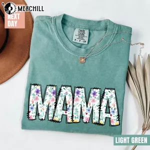 Vintage Floral Mama Shirt Unique Mothers Day Ideas 2025